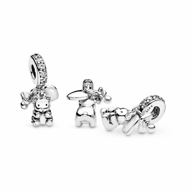 Pandora Baby Treasures Dangle Charm Silver Egypt UQ8270541